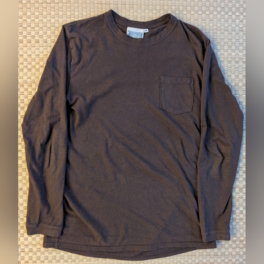 Jungmaven Brown Long Sleeve Tee